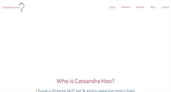 Desktop Screenshot of cassandrahoo.com